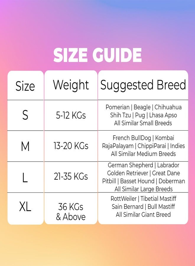 KIKA Pets No Pull Dog Harness with Name | Custom Dog Harness for Large Dogs, Extra Large Size (for Above 36 kg Dogs) Purple - Image 2